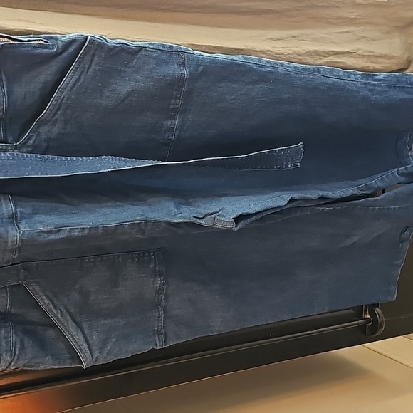 Denim Jumpsuit with Belt - So Stylish by Rachel Roy - Picture 3 of 6